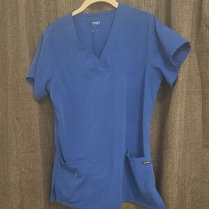 Jockey Women's Short Sleeve Blue Tee